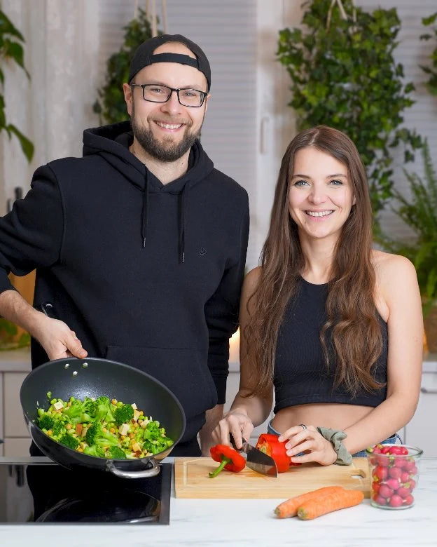 Sabina und Sven von Yammibean in ihrer Küche